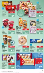 Gazetka promocyjna Kaufland - Prospekt - Gazetka - ważna od 17.04 do 17.04.2024 - strona 13 - produkty: ACC, angebot, angebote, Becher, butter, caffè latte, Cap, cappuccino, chia, cin, creme, Croissant, croissants, danone, Dany, dany sahne, dessert, elle, emmi, exquisa, frischkäse, frucht, geback, Germ, getränk, grütze, Hefe, honig, kaffee, kakao, Käse, käsekuchen, kirsch, Knödel, kuchen, latte, latte macchiato, mac, macchiato, milch, mousse, Muffin, muffins, oder cappuccino, Pfannkuchen, pflaume, pflaumen, pflaumenmus, rezept, rezepte, saft, sahne, schoko, schokolade, schokoladen, snack, Ti, waffeln, zucker