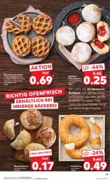 Gazetka promocyjna Kaufland - Prospekt - Gazetka - ważna od 17.04 do 17.04.2024 - strona 19 - produkty: angebot, angebote, berliner, brötchen, eis, frucht, Hefe, kuchen, mit frucht, Pfannkuchen, rhabarber, ring, rosen, saft, sesam, Sesamring, Ti, Törtchen, zucker