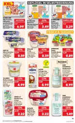 Gazetka promocyjna Kaufland - Prospekt - Gazetka - ważna od 17.04 do 17.04.2024 - strona 25 - produkty: alpro, angebot, angebote, Becher, bourbon, braten, brustfilet, butter, Butterschmalz, creme, ehrmann, eis, filet, fleisch, fleischsalat, froop, frucht, früchte, Fruchtmark, Geflügel, geschnetzeltes, gin, Hähnchengeschnetzeltes, joghur, joghurt, malz, mayonnaise, minutenschnitzel, Müller, müller froop, nadler, natur, nestlé, purland, pute, quark, rezept, robby, sahne, salat, salatsauce, sauce, Schal, Schale, Schmalz, schnitten, schnitzel, smarties, soja, steak, steaks, Sylter, Ti, Tiere, vanille, Vanillesauce, Yo, Zelt, Zum Dorfkrug