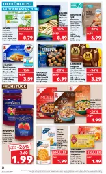 Gazetka promocyjna Kaufland - Prospekt - Gazetka - ważna od 17.04 do 17.04.2024 - strona 26 - produkty: angebot, aufstrich, beutel, braten, cookie, cracker, Falafel, frosta, frucht, fruchtaufstrich, garnelen, Köttbullar, kräuter, langnese, magnum, mövenpick, müsli, nuss, riesengarnelen, Schal, Schale, schnitzel, schwein, snack, snacks, spargel, stangenspargel, tee, teekanne, Ti, tiefkühlkost, Tiere, wasa, wein, ZTE