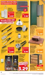 Gazetka promocyjna Kaufland - Prospekt - Gazetka - ważna od 17.04 do 17.04.2024 - strona 42 - produkty: angebot, angebote, bambus, besteck, briketts, burger, eis, Garten, grill, grill-holzkohle, grillrost, Grillzubehör, Holz, holzkohle, kühltasche, Meister, Pflanztopf, Ria, senf, spülmaschinen, Tasche, taschen, Ti, topf, ZTE