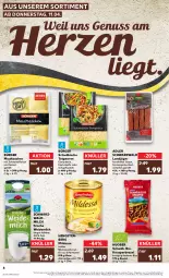 Gazetka promocyjna Kaufland - Prospekt - Gazetka - ważna od 17.04 do 17.04.2024 - strona 8 - produkty: angebot, auer, beutel, bio, brezel, eier, eierspätzle, eis, fleisch, huober, Kraut, landjäger, maultaschen, milch, nudel, nudeln, nuss, Sauerkraut, schwein, schweine, schweinefleisch, snack, spinat, Tasche, taschen, teigwaren, Ti, weidemilch, wein, weine, Weinsauerkraut, ZTE