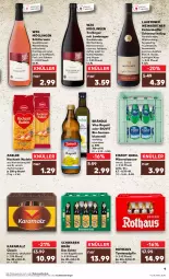 Gazetka promocyjna Kaufland - Prospekt - Gazetka - ważna od 17.04 do 17.04.2024 - strona 9 - produkty: alkohol, Alwa, angebot, angebote, beere, beeren, Berger, beutel, bio, blume, blumen, blumenöl, bügel, bügelflasche, drink, eis, fisch, flasche, fleisch, frucht, grill, hartweizen, Hochzeit Nudeln, karamalz, Käse, latte, malz, mineralwasser, nudel, nudeln, qualitätswein, rama, rapsöl, riesling, rotwein, Rubin, rwe, salat, salate, schwarzriesling, sonnenblume, sonnenblumen, sonnenblumenöl, steak, steaks, Ti, trolli, trollinger, vita, wasser, wein, Zabler