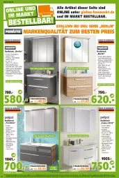 Gazetka promocyjna  - Prospekt für Globus Baumarkt  Achern - Gazetka - ważna od 12.02 do 12.02.2022 - strona 10 - produkty: ACC, accessoires, armatur, Bad, Bank, Bau, beleuchtung, bügel, eis, hochglanz, Kranz, led-licht, Leuchte, LG, natur, reis, Schrank, spiegel, spiegelschrank, Ti, tisch, unterschrank, waschtisch, ZTE
