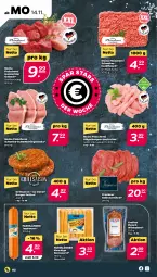Gazetka promocyjna Netto - Woche 46 - Gazetka - ważna od 19.11 do 19.11.2022 - strona 2 - produkty: bockwurst, burger, eis, fleisch, Fleischerei, geschnetzeltes, gewürz, grill, gulasch, hackfleisch, Hähnchengeschnetzeltes, jagdwurst, kalbsschnitzel, Mett, natur, reifen, salami, Schere, Schmetterling, schnitzel, schwein, schweine, Schweinehackfleisch, steak, steaks, Ti, wein, weine, Wild, wurst, Zelt