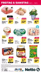 Gazetka promocyjna Netto - Woche 46 - Gazetka - ważna od 19.11 do 19.11.2022 - strona 24 - produkty: alle artikel ohne dekoration, angebot, braten, dekoration, eis, elle, erdnuss, fleisch, Fleischerei, frucht, fruchtjoghurt, joghur, joghurt, joghurt mild, lachs, Lachsbraten, Meßmer, nuss, nutella, reis, sahne, Schere, schwein, schweine, Schweinelachs, Spezi, tee, Ti, topf, übertopf, wein, weine