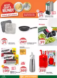 Gazetka promocyjna Globus - Prospekte - Gazetka - ważna od 05.03 do 05.03.2022 - strona 30 - produkty: angebot, angebotspreis, ball, batterie, batterien, bratpfanne, Brei, edelstahl, eis, Nimm 2, ordner, pfanne, reis, sahne, Ti