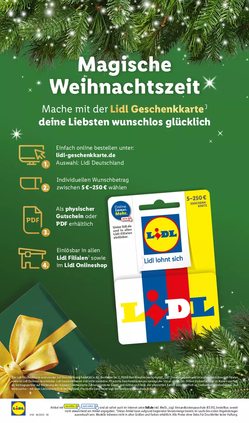 Aktueller Prospekt Lidl - Aktionsprospekt - von 13.11 bis 18.11.2023 - strona 24 - produkty: angebot, Bad, dell, eis, Elektro, elle, gutschein, gutscheine, LG, mac, Mode, ndk, Rauch, reis, sac, Schal, Schale, Ti, ZTE