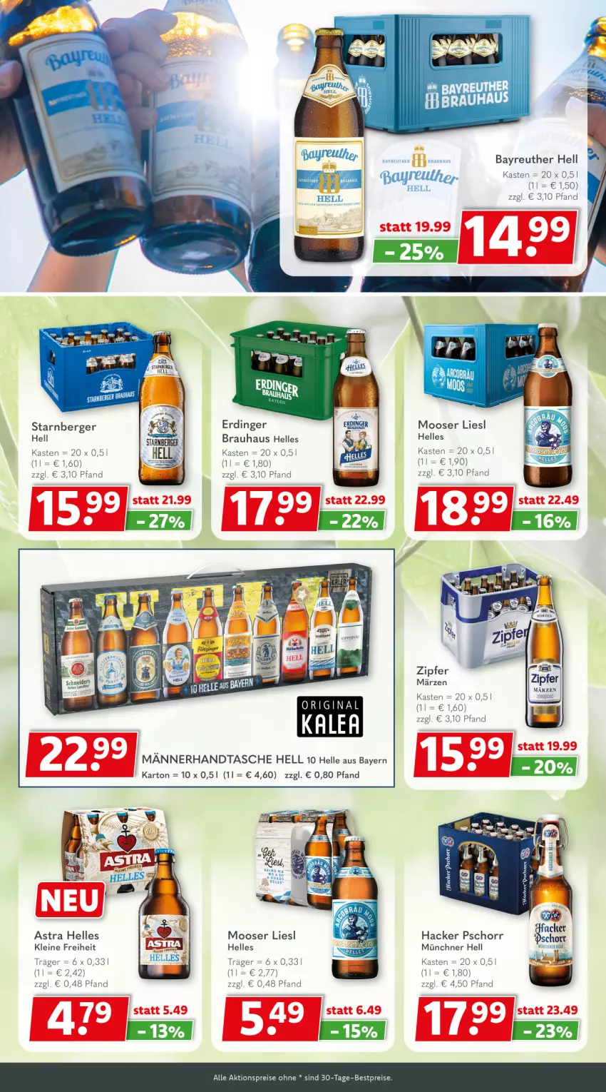 Aktueller Prospekt Getraenkeland - von 02.09 bis 14.09.2024 - strona 5 - produkty: aktionspreis, Astra, Berger, bestpreis, bestpreise, eis, elle, erdinger, gin, hacker pschorr, Handtasche, leine, reis, Tasche, Ti, Zipfer