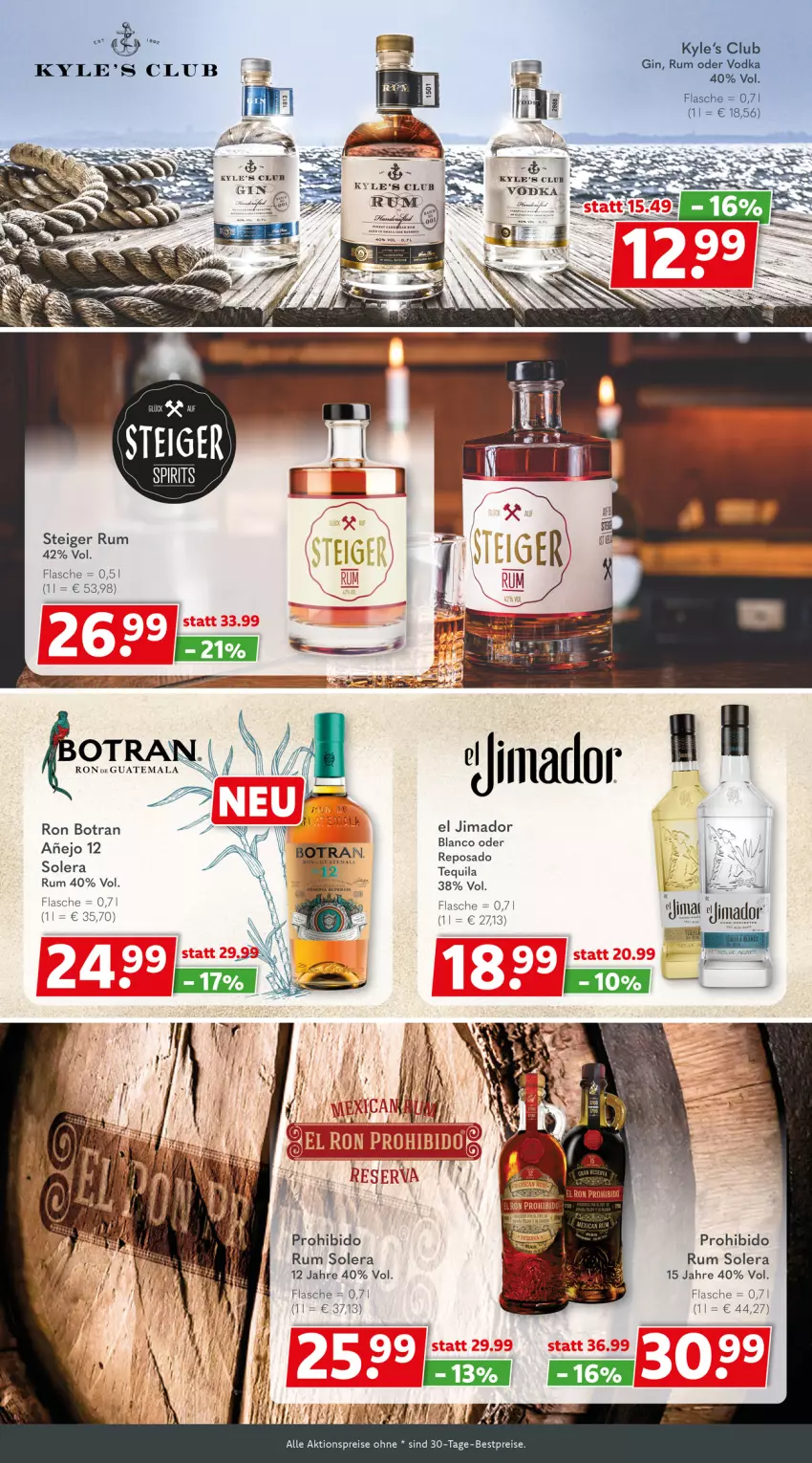 Aktueller Prospekt Getraenkeland - von 02.09 bis 14.09.2024 - strona 9 - produkty: aktionspreis, bestpreis, bestpreise, eis, flasche, gin, reis, rum, tequila, Ti, vodka