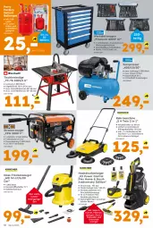 Gazetka promocyjna - Gazetka - ważna od 05.07 do 05.07.2025 - strona 12 - produkty: auer, auto, ball, Behälter, Brei, bürste, eis, hochdruckreiniger, kompressor, reiniger, Reinigung, reis, reiss, säge, schlauch, schubladen, steckdose, Stromerzeuger, Ti, tisch, Tischkreissäge, Trockensauger, wasser, werkzeug, werkzeuge