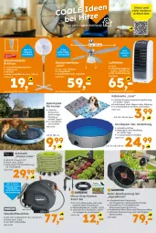 Gazetka promocyjna - Gazetka - ważna od 05.07 do 05.07.2025 - strona 20 - produkty: aqua, Bad, Bau, decke, Elektro, elle, fernbedienung, HP, leuchtmittel, pool, Reinigung, Schal, schlauch, standventilator, Ti, ventilator, wandhalterung, wasser, wassertank
