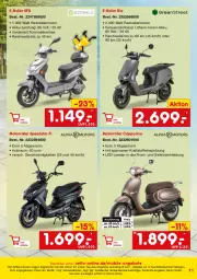 Gazetka promocyjna Netto Marken-Discount - Online-SonderangeboteMobilität - Gazetka - ważna od 31.07 do 31.07.2023 - strona 11 - produkty: akku, angebot, angebote, Cap, cin, E-Roller, eis, kleid, Kleidung, kraft, Motorroller, ndk, reis, Roller, spee, Ti, trommel, ZTE