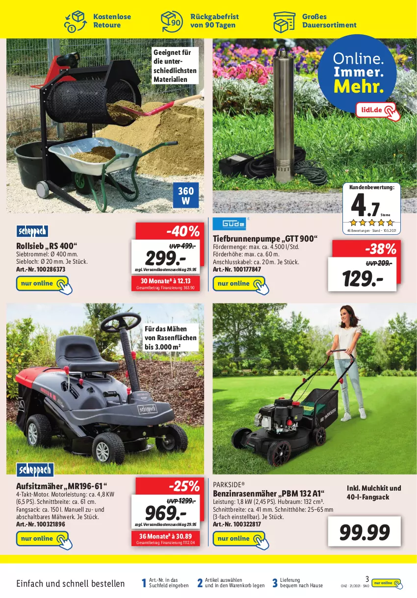 Aktueller Prospekt Lidl - Onlineshop-Highlights der Woche - von 24.05 bis 30.05.2021 - strona 3