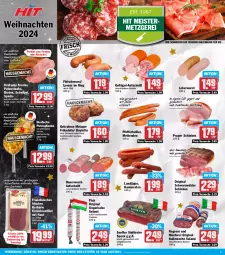 Gazetka promocyjna Hit - Wochenprospekt - Gazetka - ważna od 14.12 do 14.12.2024 - strona 5 - produkty: auer, aufschnitt, Bau, Bauer, braten, brustfilet, chili, dell, eis, elle, ente, Entenbrust, filet, fleisch, fleischwurst, Fondue, Geflügel, gin, Holz, Kamin, küche, Küchen, landjäger, leberwurst, lyoner, Meister, Mett, metten, Mettenden, montorsi, natur, nuss, paprika, pfanne, pfeffer, Pfefferbeißer, pute, putensteaks, reis, rind, ring, saft, salami, schinken, schnitzel, schwarzwälder schinken, schwein, senf, Speck, steak, steaks, südtiroler, Ti, Ungarische Salami, weihnachten, wein, wurst, Yo, ZTE