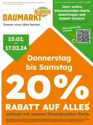 Gazetka promocyjna  - Gazetka - ważna od 17.02 do 17.02.2024 - strona 1 - produkty: Bau, eis, elle, erde, flasche, gasflaschen, gutschein, gutscheine, lebensmittel, LG, reis, Ti, Tiere