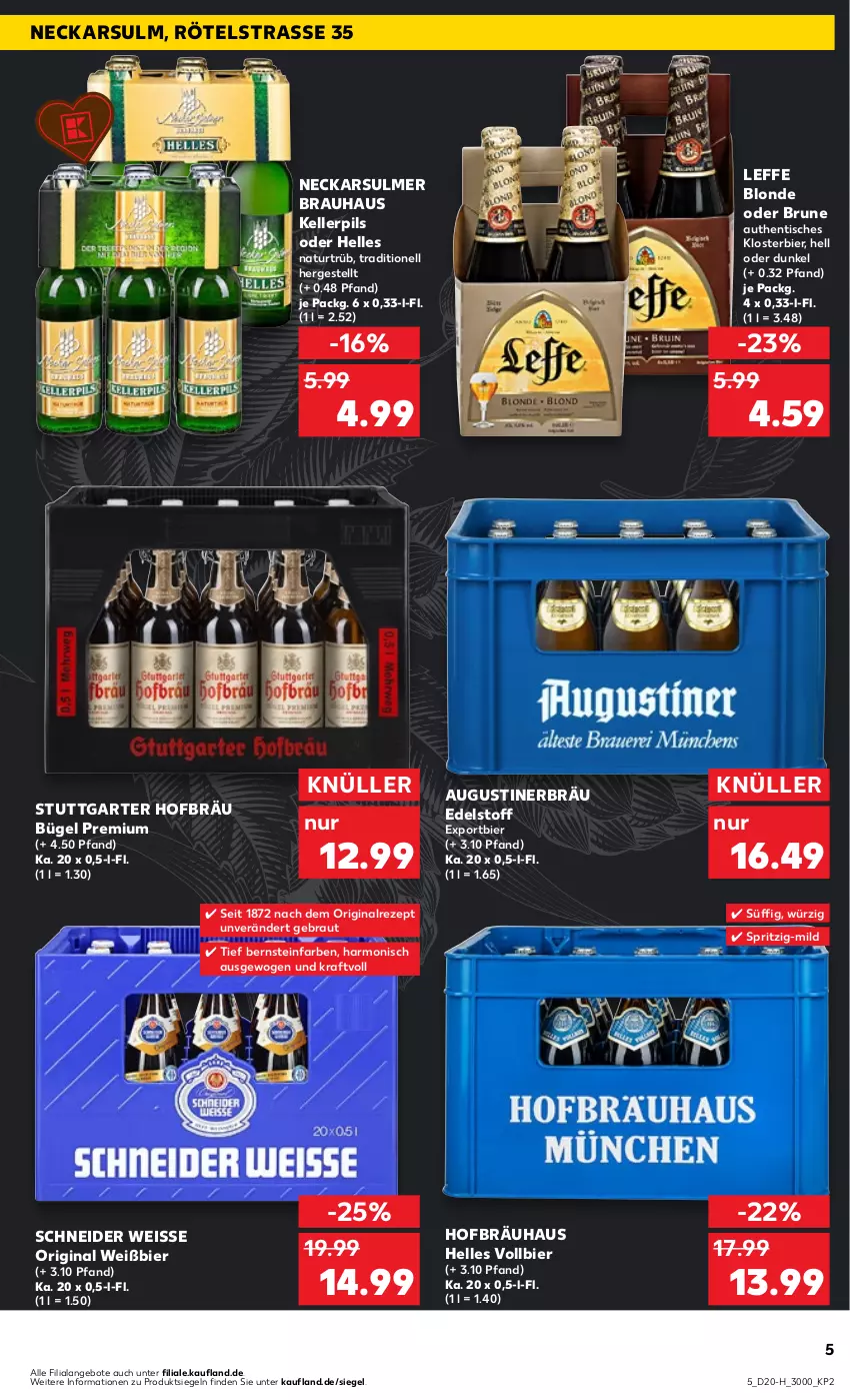 Aktueller Prospekt Kaufland - Extra-Angebote - von 16.05 bis 22.05.2024 - strona 5 - produkty: angebot, angebote, bier, bügel, eis, elle, gin, kraft, natur, pils, rezept, Ti, tisch