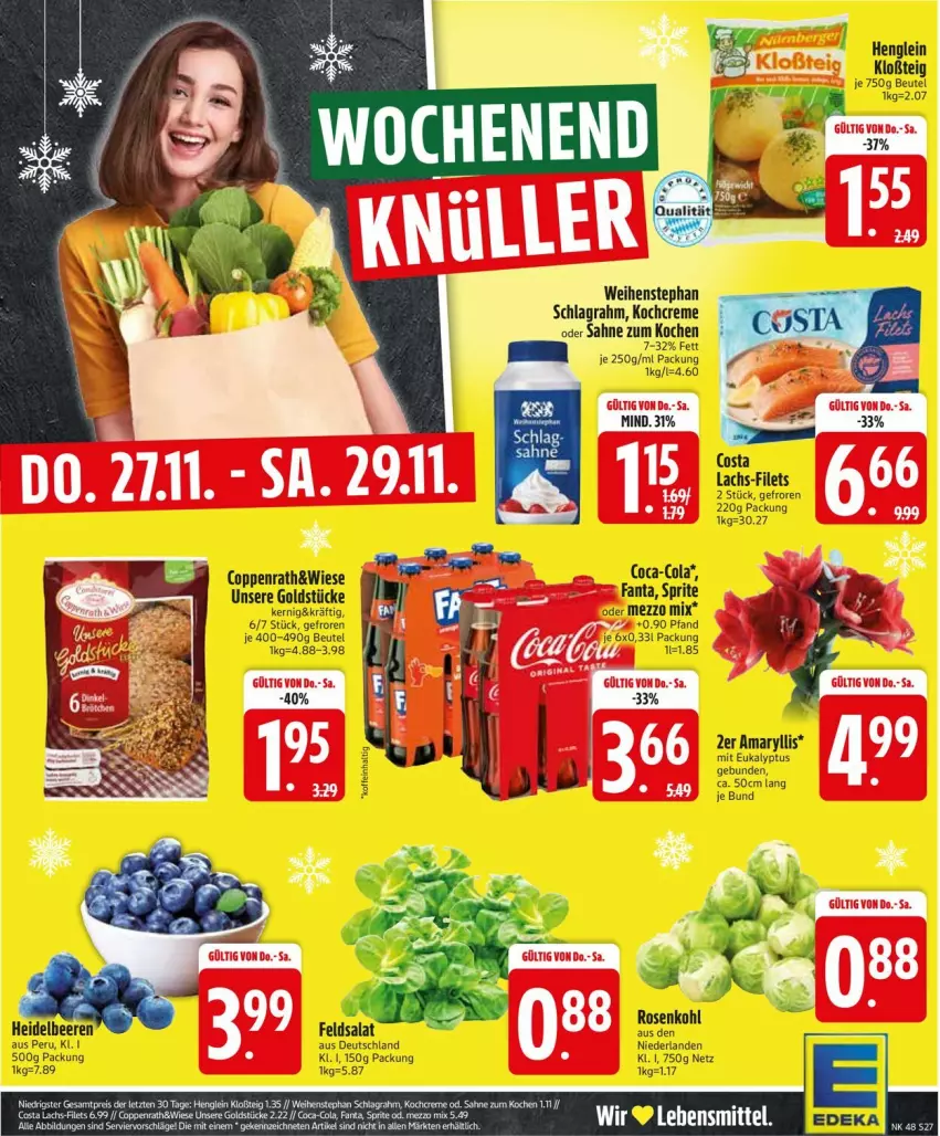 Aktueller Prospekt Edeka - Prospekte - von 24.11 bis 29.11.2025 - strona 29 - produkty: lebensmittel, Mezzo Mix, sprite