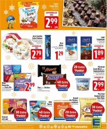 Gazetka promocyjna Edeka - Prospekte - Gazetka - ważna od 29.11 do 29.11.2025 - strona 23 - produkty: Becher, beutel, brandt, deka, ente, gin, griesson, keks, kekse, lindt, mars, merci, oreo, pralinen, sahne, schoko, schokolade, snack, snickers, studentenfutter