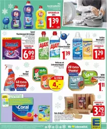 Gazetka promocyjna Edeka - Prospekte - Gazetka - ważna od 29.11 do 29.11.2025 - strona 27 - produkty: ajax, Bref, briketts, Cap, deka, flasche, geschirr, Holz, reiniger, säge, Softlan, somat, weck, weichspüler