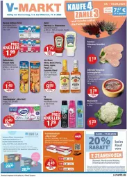 Gazetka promocyjna Vmarkt - Prospekte - Gazetka - ważna od 10.09 do 10.09.2025 - strona 1 - produkty: angebot, angebote, Apple, bett, blume, blumen, blumenkohl, brita, brustfilet, deo, deospray, drink, filet, hähnchen-brustfilet, jim beam, kaffee, Käse, Kinder, lack, LG, mac, schnittkäse, sunshine, tee, Ti, tisch, wasser, wasserfilter