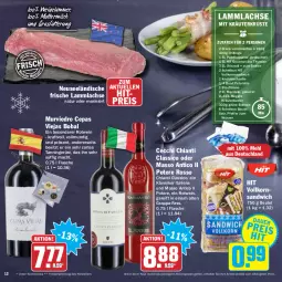 Gazetka promocyjna Hit - Prospekte - Gazetka - ważna od 31.12 do 31.12.2021 - strona 12 - produkty: aktionspreis, bacon, beutel, bio, bohne, bohnen, braten, butter, chia, chianti, classico, eis, elle, flasche, grappa, grüne bohnen, knoblauch, korn, kraft, kräuter, kräuterbutter, lachs, lamm, lammlachse, mac, mandel, mandeln, meggle, mehl, milch, natur, olive, oliven, olivenöl, paprika, petersilie, pfeffer, reis, rotwein, salz, sandwich, teller, Ti, wein, zitrone