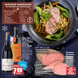 Gazetka promocyjna Hit - Prospekte - Gazetka - ważna od 31.12 do 31.12.2021 - strona 2 - produkty: aktionspreis, aufschnitt, beef, bio, bohne, bohnen, braten, chili, cuvée, eier, eis, elle, flasche, ingwer, jungbullen, knoblauch, Koriander, kräuter, limette, Mett, natur, nudel, nudeln, Pak Choi, pfeffer, pflanze, pflanzen, Pflanzenöl, reis, Ria, rind, rinder, roastbeef, rotwein, rouge, saft, sauce, senf, soja, sojasauce, spitzenqualität, suppe, teller, Ti, tisch, und gemüse, wein, weine, zwiebel, zwiebeln