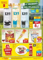 Gazetka promocyjna Netto Marken-Discount - Filial-Angebote - Gazetka - ważna od 10.09 do 10.09.2022 - strona 18 - produkty: almette, bestpreis, bier, bonbel, drink, eis, frischkäse, grill, hafer, Haferdrink, Käse, kühlregal, Mett, ndk, Ofen, Ofenkäse, regal, reis, rouge, rougette, salat, Schal, Schale, smoothie, snack, Ti, versandkostenfrei, weichkäse