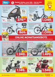 Gazetka promocyjna Netto Marken-Discount - Filial-Angebote - Gazetka - ważna od 10.09 do 10.09.2022 - strona 29 - produkty: akku, angebot, angebote, Anhänger, batterie, Buggy, Dreirad, E-Bike, eis, Elektro, Elektroroller, Fahrrad, Kette, Kinder, Mountainbike, nexus, reis, ring, Roller, Schal, shimano, Sport, telefon, Ti, uhr, ZTE