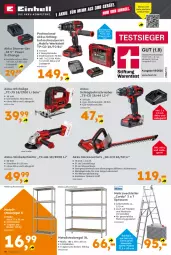 Gazetka promocyjna  - Gazetka - ważna od 20.06 do 20.06.2026 - strona 10 - produkty: akku, Akku-Schlagbohrschrauber, Akku-Winkelschleifer, Arbeitsleuchte, Bohrschrauber, bürste, bürsten, Eckregal, eis, heckenschere, Holz, ladegerät, Leuchte, LG, messer, ohne akku und ladegerät, regal, rwe, säge, Schere, schnitten, steckregal, stichsäge, Ti, weck, Winkelschleifer