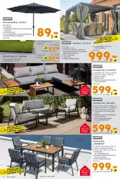 Gazetka promocyjna  - Gazetka - ważna od 20.06 do 20.06.2026 - strona 4 - produkty: Bank, ente, Holz, HP, kissen, latte, lounge-set, möbel, pavillon, rasen, Rückenkissen, rückenlehne, sessel, sonnenschirm, Stühl, teppich, Ti, tisch, tischplatte, uv-schutz