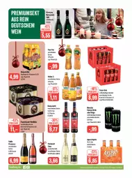 Gazetka promocyjna Feneberg - Prospekte - Gazetka - ważna od 23.12 do 23.12.2023 - strona 16 - produkty: aperol, bier, Cava, coca-cola, coffein, cola, desperados, drink, ecco, eis, energy drink, flasche, franziskaner, freixenet, fürst von metternich, fuze tea, getränk, Hohes C, lebensmittel, Mett, metternich, monster, Monster Energy, prosecco, rama, ramazzott, ramazzotti, reis, sekt, Ti, valdo, wein, zott