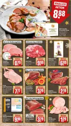 Gazetka promocyjna Rewe - Prospekte - Gazetka - ważna od 23.12 do 23.12.2023 - strona 10 - produkty: axe, beef, braten, brustfilet, campofrio, dell, ente, fenster, filet, grill, hähnchen-brustfilet, Haxe, kotelett, lamm, mit pistazien, mortadella, parmaschinken, pistazien, rewe feine welt, rind, rinder, roastbeef, rotwein, sauce, saucen, schinken, schwein, schweine, schweinefilet, serrano, Ti, wein, weine