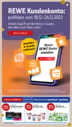 Gazetka promocyjna Rewe - Prospekte - Gazetka - ważna od 23.12 do 23.12.2023 - strona 15 - produkty: angebot, angebote, auer, Bau, Bauer, Cap, coupon, dallmayr, dallmayr capsa, decke, eis, erde, Frosch, frucht, fruchtjoghurt, joghur, joghurt, mac, payback, Ti, Tiere