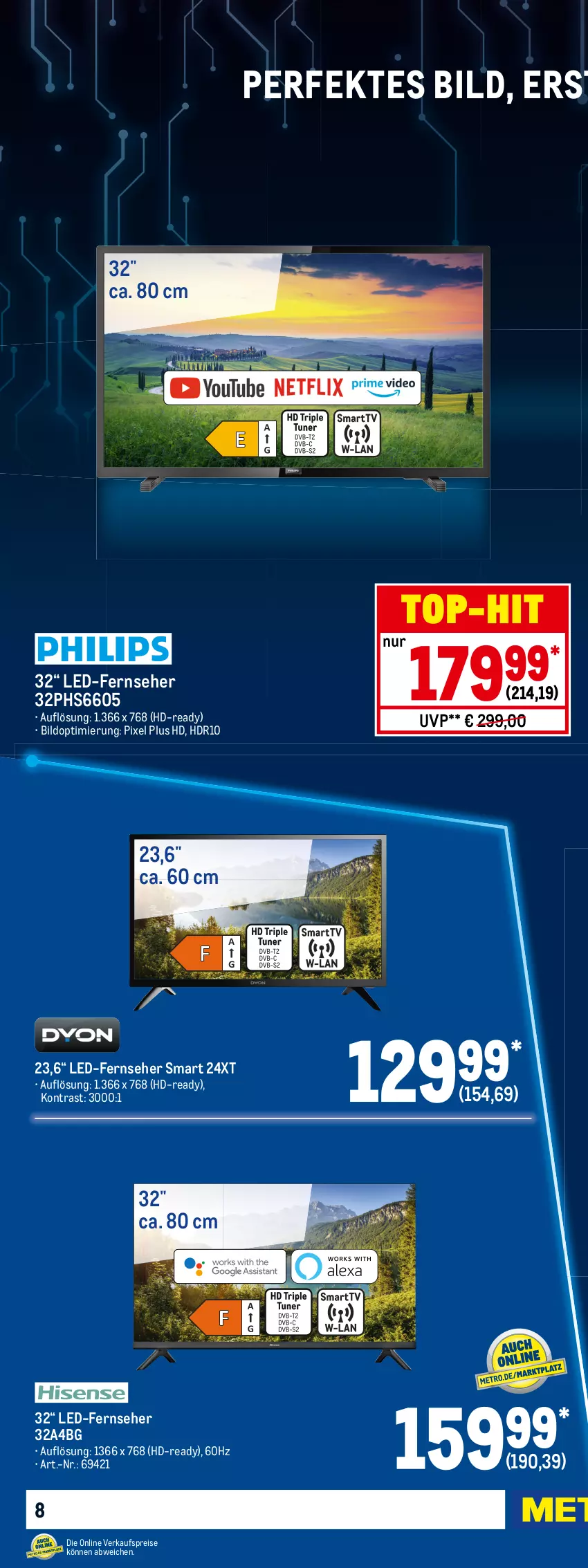 Aktueller Prospekt Metro - Technik Spezial - von 11.08 bis 24.08.2022 - strona 14 - produkty: angebot, angebote, eis, elle, ente, fernseher, LG, reis, teller, Ti, top-hit, uhd