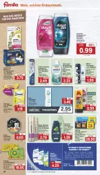 Gazetka promocyjna Famila - Prospekte - Gazetka - ważna od 10.08 do 10.08.2024 - strona 27 - produkty: aust, Becher, beutel, body, bodylotion, bürste, coupon, coupons, deo, deospray, dove, dreamies, duschdas, duschgel, eis, erde, felix, flasche, fleisch, gillette, gin, haarspray, Lotion, mac, mach3, mundspülung, nassfutter, nivea, oder schaumfestiger, Odol, portionsbeutel, purina, reis, roll-on, Schal, Schale, schauma, schauma shampoo, schaumfestiger, shampoo, shampoo oder spülung, snack, snacks, spülung, swirl, teppich, Ti, trockenfutter, venus, Wella, wellaflex, whiskas, zahnbürste, ZTE