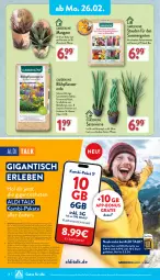 Gazetka promocyjna Aldi Nord - Von Montag - Gazetka - ważna od 02.03 do 02.03.2024 - strona 18 - produkty: aldi, aldi talk, auto, Bau, beutel, Blüte, Brei, buch, eis, ente, erde, Garten, geranie, geranien, Germ, gin, hardware, HP, kulturtopf, LG, medion, petunie, petunien, pflanze, pflanzen, Rauch, Ria, ring, rwe, sim, Spezi, stauden, Surf, Ti, tisch, topf, usb, ZTE