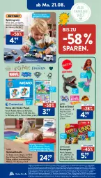 Gazetka promocyjna AldiSud - NÄCHSTE WOCHE - Gazetka - ważna od 26.08 do 26.08.2023 - strona 14 - produkty: asti, auto, dell, disney, eis, elle, ente, fisch, fische, Hasbro, Kartenspiel, Kinder, LG, Liege, Mattel, Mode, nintendo, Paw Patrol, Peppa Pig, Puzzle, rel, Ria, rwe, Spezi, Spiele, spielzeug, Ti, tisch