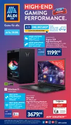 Gazetka promocyjna AldiSud - NÄCHSTE WOCHE - Gazetka - ważna od 26.08 do 26.08.2023 - strona 42 - produkty: aldi, auto, eis, gaming notebook, Gaming PC, geforce, gin, Intel, Kingston, Laptop, medion, notebook, nvidia, Razer, rtx, Spiele, ssd, Ti, wasser