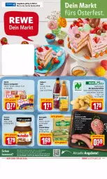 Gazetka promocyjna Rewe - Diese Woche im Angebot! - Gazetka - ważna od 26.03 do 26.03.2022 - strona 1 - produkty: aktionspreis, angebot, angebote, bio, bratwurst, butter, eis, elle, ferrero, gewürz, Heu, Hohes C, irische butter, kartoffel, kartoffeln, kerrygold, kerrygold extra, lachgummi, Mett, Nimm 2, nutella, reis, rum, saft, schwein, schweine, schweinemett, speisekartoffeln, storck, Ti, wein, weine, wurst