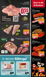 Gazetka promocyjna Rewe - Diese Woche im Angebot! - Gazetka - ważna od 26.03 do 26.03.2022 - strona 5 - produkty: aktionspreis, Bau, bauchscheiben, blätterteig, braten, eis, erde, Frische Hähnchen, gewürz, grill, Grillbauch, hähnchenflügel, hähnchenschenkel, henkel, Holz, holzfällersteaks, kasseler, kotelett, kühlregal, medaillons, nackenkoteletts, Nackensteak, nackensteaks, natur, nuss, pute, regal, reis, rezept, rotwein, saft, schenkel, schwein, steak, steaks, Ti, tuc, wein, zwiebel, zwiebeln