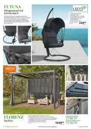 Gazetka promocyjna Selgros - Garten exklusiv - Gazetka - ważna od 30.07 do 30.07.2022 - strona 26 - produkty: aluminiumgestell, Bona, bsf, eis, elle, ente, erde, Garten, hängesessel, kissen, moskitonetz, reis, Rückenkissen, rwe, sessel, siena, sonnensegel, Ti