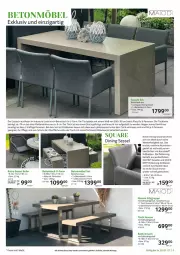 Gazetka promocyjna Selgros - Garten exklusiv - Gazetka - ważna od 30.07 do 30.07.2022 - strona 5 - produkty: Bank, edelstahl, eis, elle, erde, esstisch, HP, latte, Laufen, LG, möbel, Rauch, reis, Ria, sessel, Ti, tisch, tischplatte, wasser