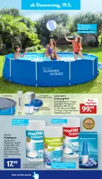 Gazetka promocyjna AldiSud - ALDI Aktuell - Gazetka - ważna od 21.05 do 21.05.2022 - strona 28 - produkty: aldi, auer, Bad, Bau, bio, biozidprodukte, Desinfektion, eis, erde, LG, mit thermometer, PH-Minus-Granulat, pool, Rauch, reifen, Reinigung, reis, Ria, rwe, thermometer, Ti, wasser