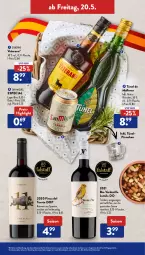 Gazetka promocyjna AldiSud - ALDI Aktuell - Gazetka - ważna od 21.05 do 21.05.2022 - strona 49 - produkty: alle artikel ohne dekoration, asti, bier, bio, dekoration, eis, erde, flasche, gin, osborne, reis, rotwein, Ti, veterano, wein, ZTE