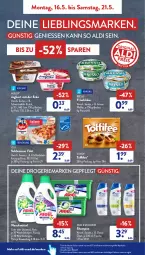 Gazetka promocyjna AldiSud - ALDI Aktuell - Gazetka - ważna od 21.05 do 21.05.2022 - strona 5 - produkty: à la bordelaise, aldi, aqua, ariel, ariel waschmittel, Becher, bordelaise, bresso, eis, filet, fisch, fische, Fischer, flasche, frischkäse, iglo, joghur, joghurt, joghurt mit der ecke, Käse, kirsch, Müller, pfeffer, Pods, reis, Schere, shampoo, storck, Ti, toffifee, waschmittel