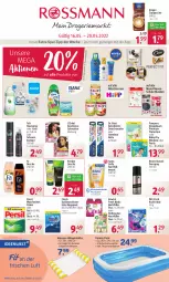 Gazetka promocyjna Rossmann - Prospekte - Gazetka - ważna od 20.05 do 20.05.2022 - strona 1 - produkty: airwick, baby-dry, beutel, bruno banani, bürste, Cap, cappuccino, cin, deo, deospray, deospray 150 ml, Dr. Best, dusche, elle, erde, family pool, Finish, haarspray, hängematte, isana, kneipp, kraft, krüger, lack, Liege, Maske, oder schaumfestiger, pampers, Pants, persil, persil waschmittel, pool, sana, schaumfestiger, Seife, spülmaschinen, spülmaschinentabs, Taft, Ti, waschmittel, wasser, wc frisch, WICK, windeln, windeln oder pants, zahnbürste