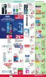 Gazetka promocyjna Rossmann - Prospekte - Gazetka - ważna od 20.05 do 20.05.2022 - strona 9 - produkty: Abtei, akku, Altapharma, aufsteckbürsten, bürste, bürsten, colgate, colgate total, creme, doppelherz, eis, elektrische zahnbürste, elmex, erde, Essentialfloss, Gesundheit, gin, Kukident, lachs, lack, LG, magnesium, magnesium 400, Mundhygiene, mundspülung, Odol, Odol-med 3, omega, Omega-3, oral-b, Philips, Prokudent, reiniger, Reinigung, sensodyne, sonicare, spartipp, spülung, spülung 200 ml, Ti, zahnbürste, zahnbürsten, zahncreme, Zahnseide, ZTE