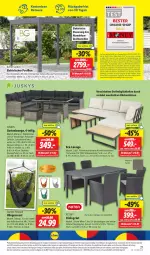 Gazetka promocyjna Lidl - Aktionsprospekt - Gazetka - ważna od 29.06 do 29.06.2024 - strona 29 - produkty: bett, dell, eimer, eis, elle, ente, erde, Garten, Gartenlounge, hängesessel, hocker, Holz, HP, kissen, latte, Liege, mac, Mode, ndk, pavillon, Rauch, reis, Ria, rückenlehne, sessel, Sitzhöhe, Sofa, Ti, tisch, tischplatte