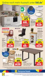 Gazetka promocyjna Lidl - Aktionsprospekt - Gazetka - ważna od 29.06 do 29.06.2024 - strona 34 - produkty: abzugshaube, angebot, angebote, backofen, bambus, Bau, beleuchtung, decke, dell, edelstahl, eimer, einbauspüle, eis, elle, erde, esstisch, Holz, kissen, korb, küche, Küchen, küchenblock, Mode, ndk, Ofen, Philips, regal, reis, rel, respekta, ring, rückenlehne, rum, Schal, Schale, schwingstuhl, sitzkissen, Spektrum, stuhl, telefon, Ti, tisch, trolley, uhr, wanduhr, wein